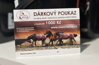 Dárkový poukaz 1000 Kč